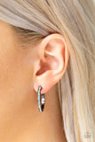 Hoop Haven - Black  Hoop Earring