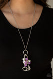 I Will Fly - Purple Necklace - Box 2 - Purple