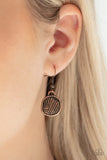 Metallic Patchwork - Copper Necklace - Box 2 - Copper