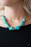 Stunningly Stone Age - Blue Necklace - Box 3 - Blue