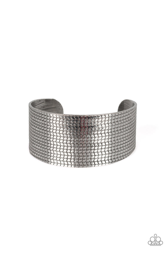 Texture Trailblazer - Silver Cuff Bracelet - Bangle Silver Box