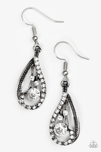 All For Show - White Earring