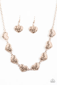 Easy To Adore - Rose Gold Necklace