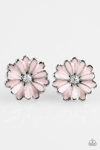 Magnificent Magnolia - Pink Post Earrings - Box 1 - Pink