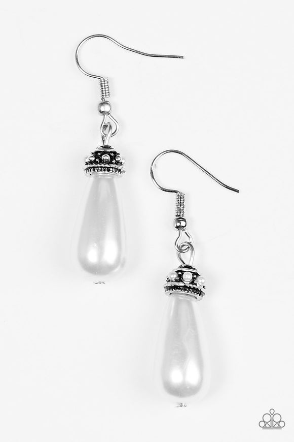 Making The World Jealous - White Earring