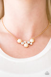 Pop The Bubbly - Gold Necklace