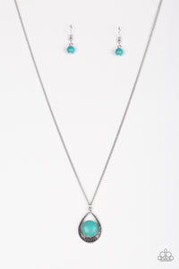Rio Rancho Resplendence - Blue Necklace - Box 1 - Blue