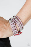 Rock Star Attitude - Red Urban Bracelet