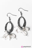 Elegant Enrapture - White Earring