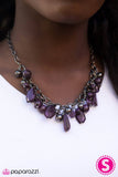 Mardi Gras Glamour - Purple Necklace - Box 3 - Purple