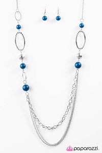 Somewhere Along The Line - Blue Necklace - Box 5 - Blue