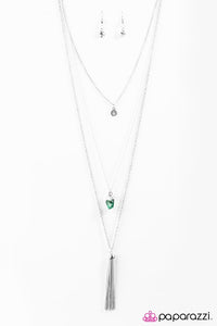 Your Future Looks Bright - Green Necklace