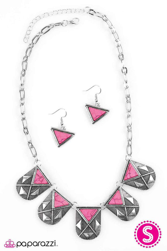 So Amazon-ing - Pink Necklace - Box 7 - Pink