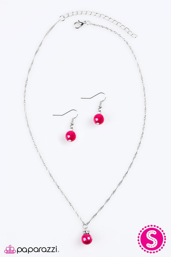 Pearls Are A Girl's Best Friend - Pink Necklace - Box 3 - Pink