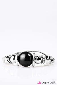 Brace Yourself - Black Stretch Bracelet