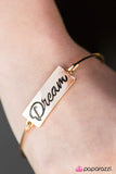 Dream Chaser - Gold Bracelet - Bangle Gold Box