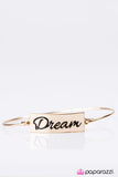 Dream Chaser - Gold Bracelet - Bangle Gold Box