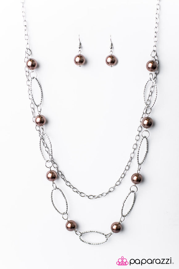 Season Finale - Brown Necklace - Box 4 - Brown