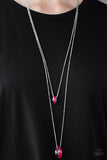 Be Fab-YOU-lous - Pink Necklace - Box 7 - Pink