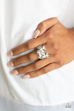 Flutter Flair - White Ring