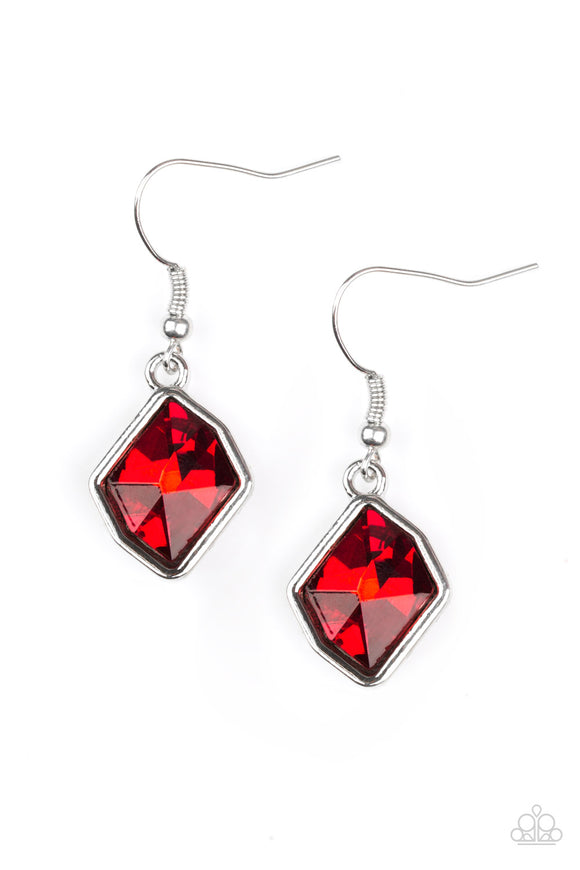 Glow It Up - Red Earring - Box RedE1