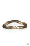 Talk Some SENSE! - Brass Stretch Bracelet