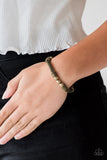 Talk Some SENSE! - Brass Stretch Bracelet