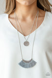 Tassel Temptation - Silver Necklace - Box 2 - Silver