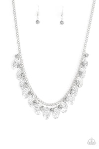 Vintage Gardens - Silver Necklace - Box 14 - Silver