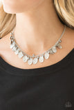 Vintage Gardens - Silver Necklace - Box 14 - Silver