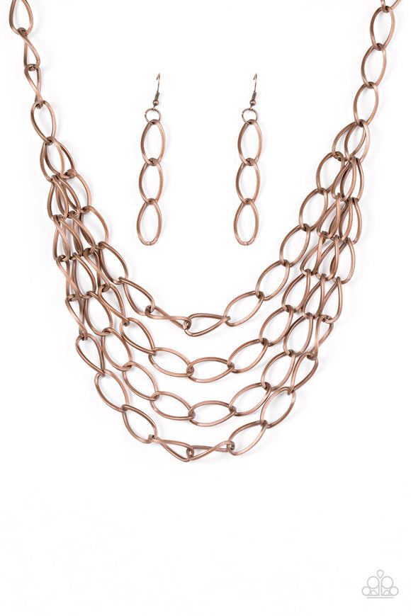 Chain Reactions - Copper Necklace - Box 5 - Copper