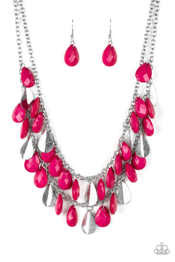 Life Of The FIESTA - Pink Necklace - Box 2 - Pink