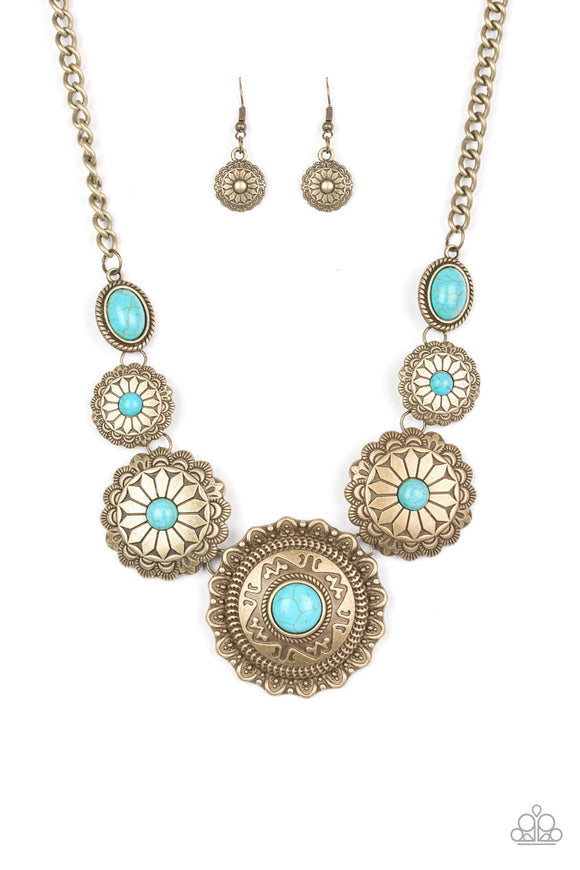 Mayan Marvel - Brass Necklace - Box 2 - Brass
