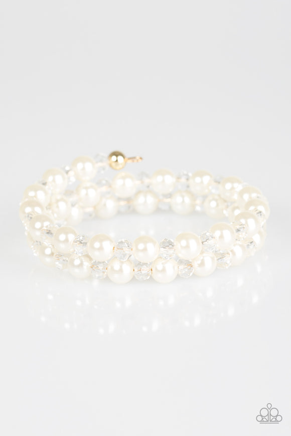 Modestly Modest - White Bracelet