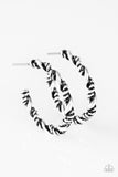 Plainly Panama - Silver Hoop Earring