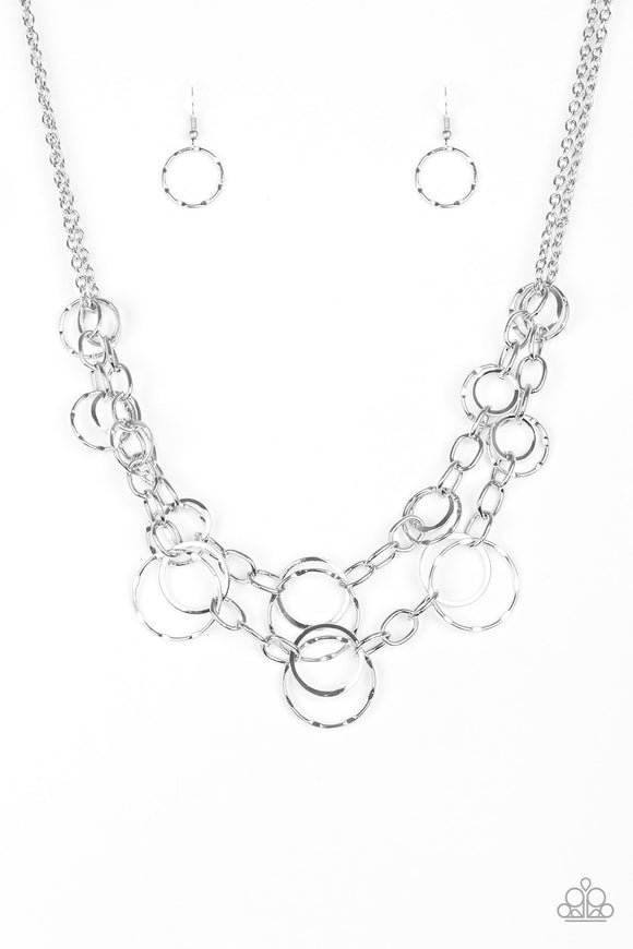 Perfectly Poised - White Necklace - Box 2 - White
