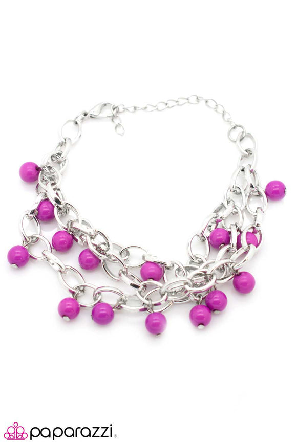 Links Of Luxury - Pink Bracelet