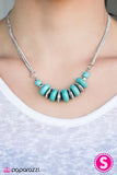 On Mountain Time - Blue Necklace - Box 2 - Blue