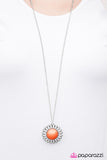 Find Your Wild - Orange Necklace - Box 4 - Orange