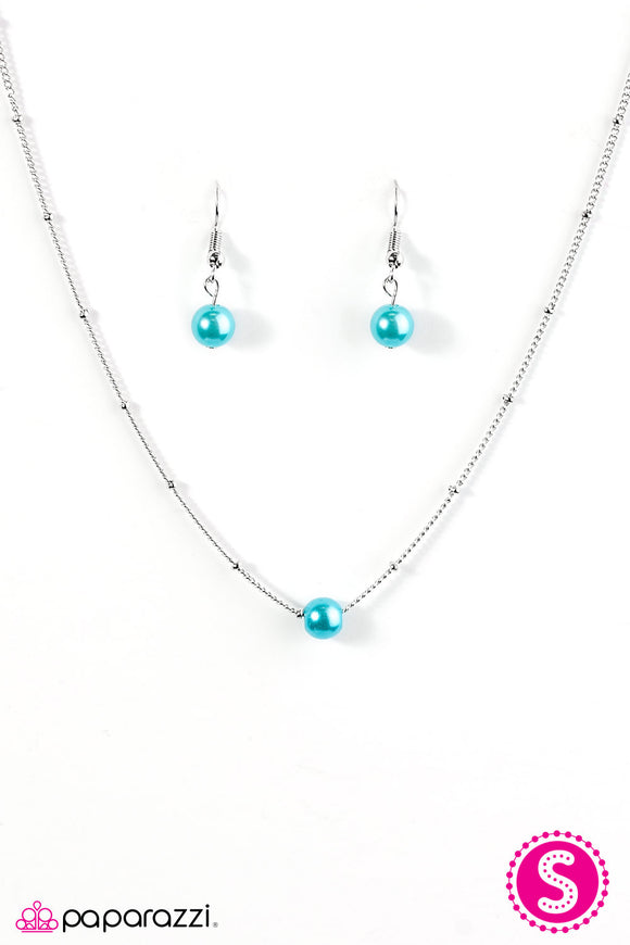 Poshly Prim - Blue Necklace - Box 5 - Blue