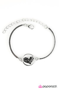 HEART Knock Life - Black Bracelet - Box Black