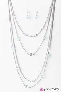 Sparkling Intentions - Blue Necklace - Box 5 - Blue