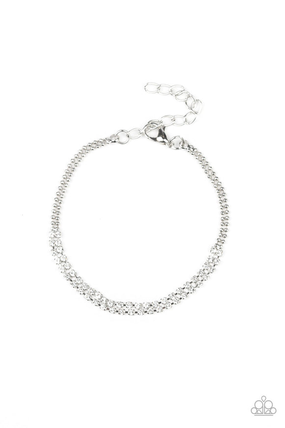 All Dolled Up - White Clasp Bracelet
