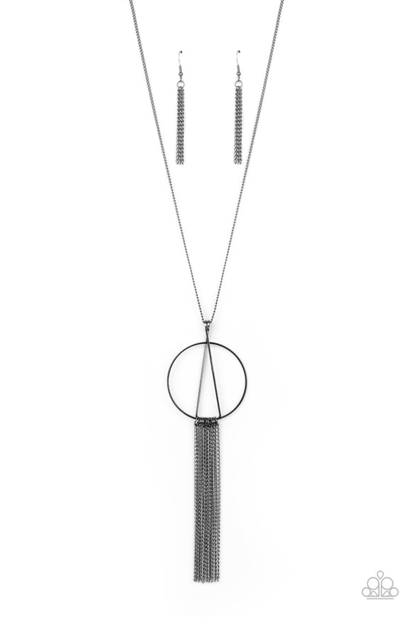 Apparatus Applique - Black Necklace - Box 13 - Black