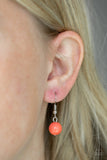 Brilliant Bliss - Orange Necklace - Box 6 - Orange