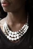 Dream Pop - White Necklace - Box 10 - White