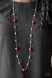 Eloquently Eloquent - Red Necklace - Box 7 - Red