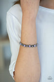 Heavy On The Sparkle - Purple Stretch Bracelet