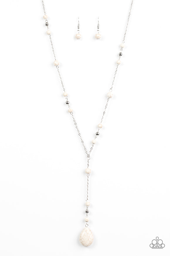 Modern Mountaineer - White Necklace - Box 4 - White