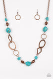 That's TERRA-ific- Copper Necklace - Convention Jewelry - Box 3 - Copper